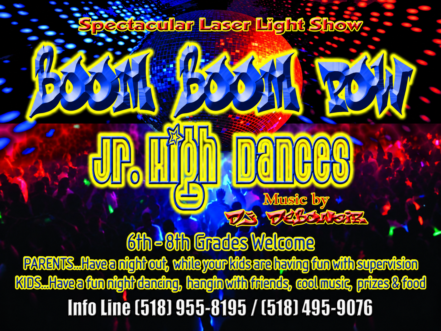 Boom Boom Pow Jr. High Dances — March 19, 2010 | Uforia Entertainment & DJ Debonair